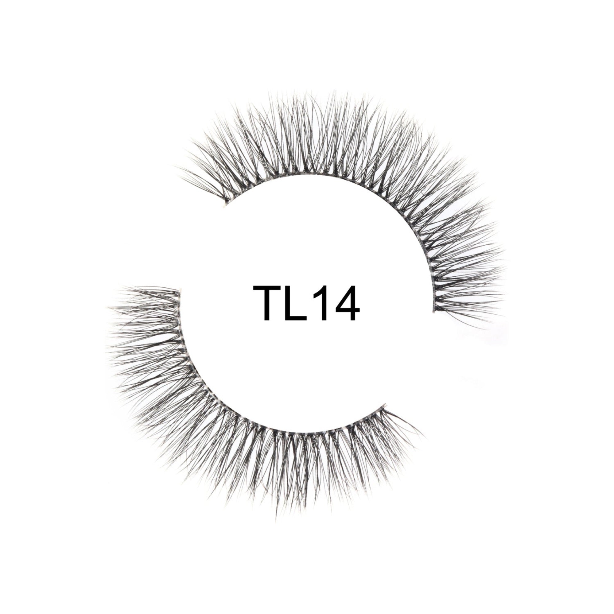 Tatti Lashes - 3D Brazilian Silk Hair TL14 Strip Lashes