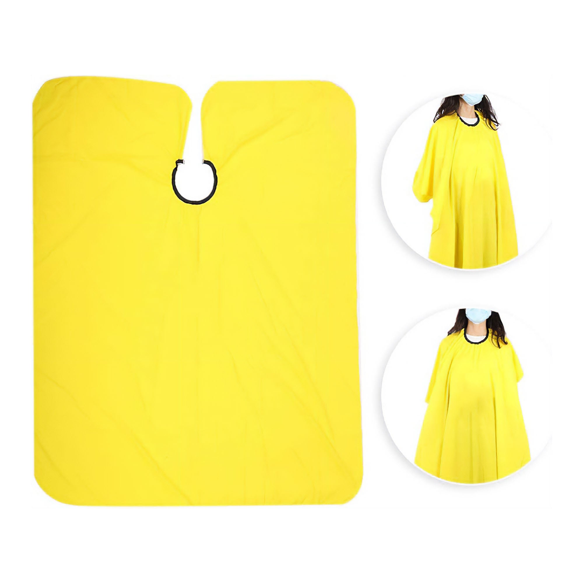 Eson - Barber Hairdressing Hair Cutting Capes & Gowns Yellow