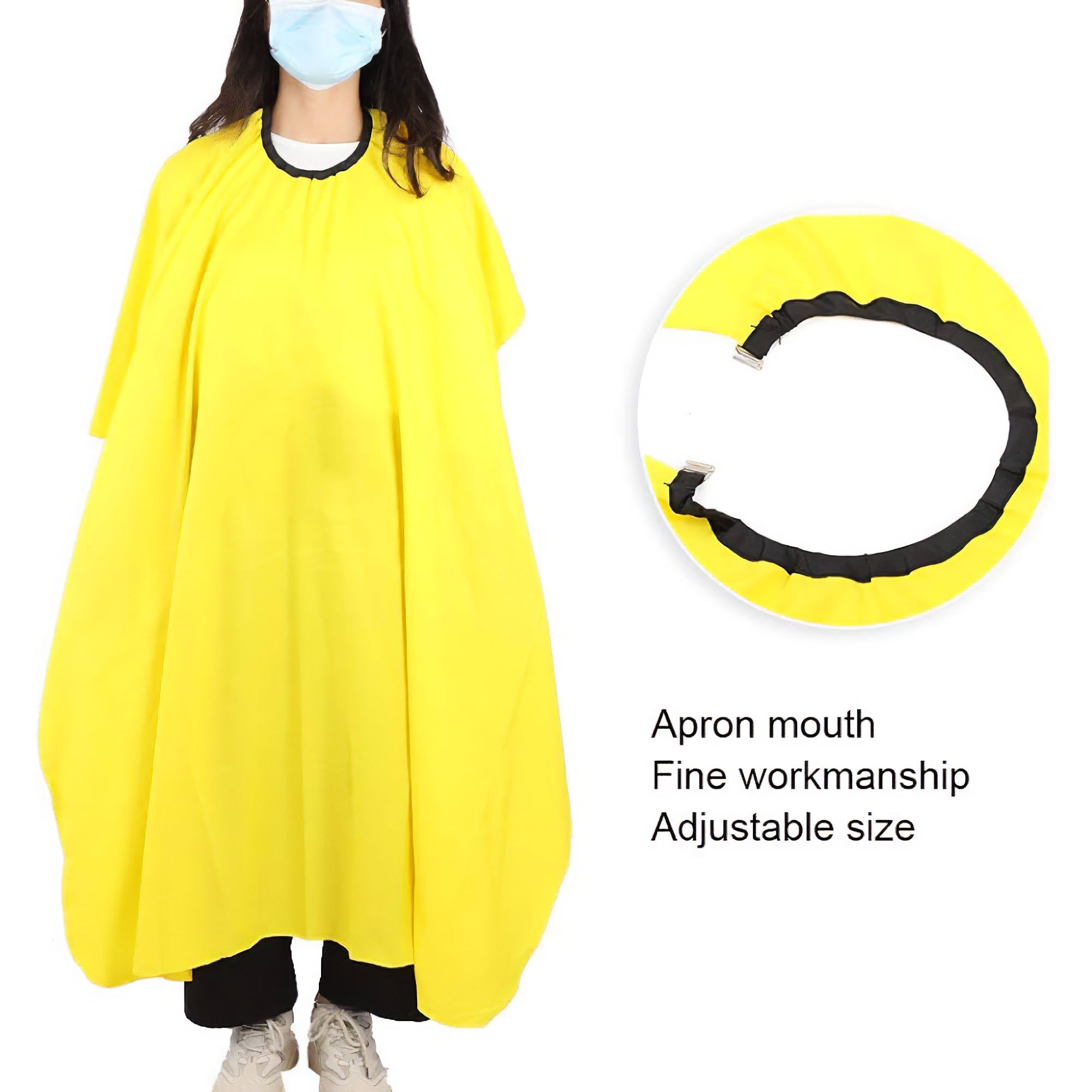 Eson - Barber Hairdressing Hair Cutting Capes & Gowns Yellow