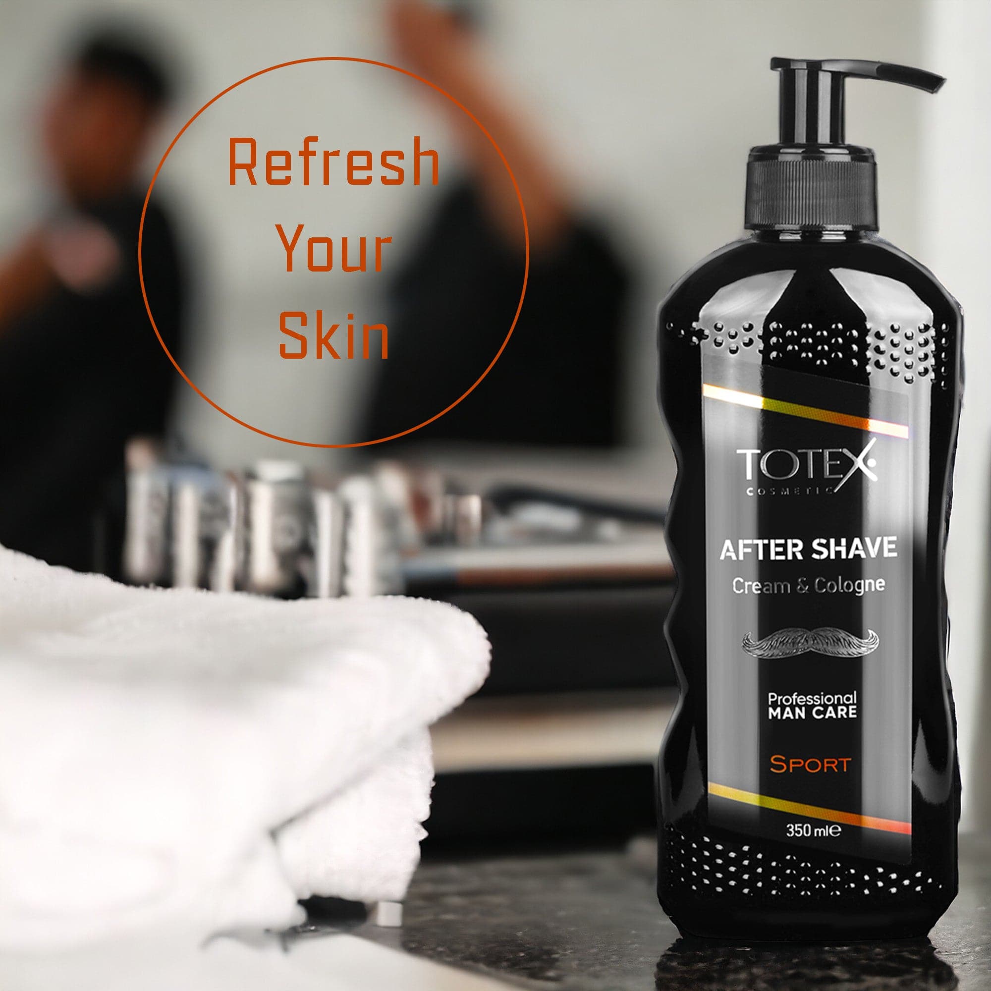 Totex - After Shave Cream & Cologne Sport 350ml