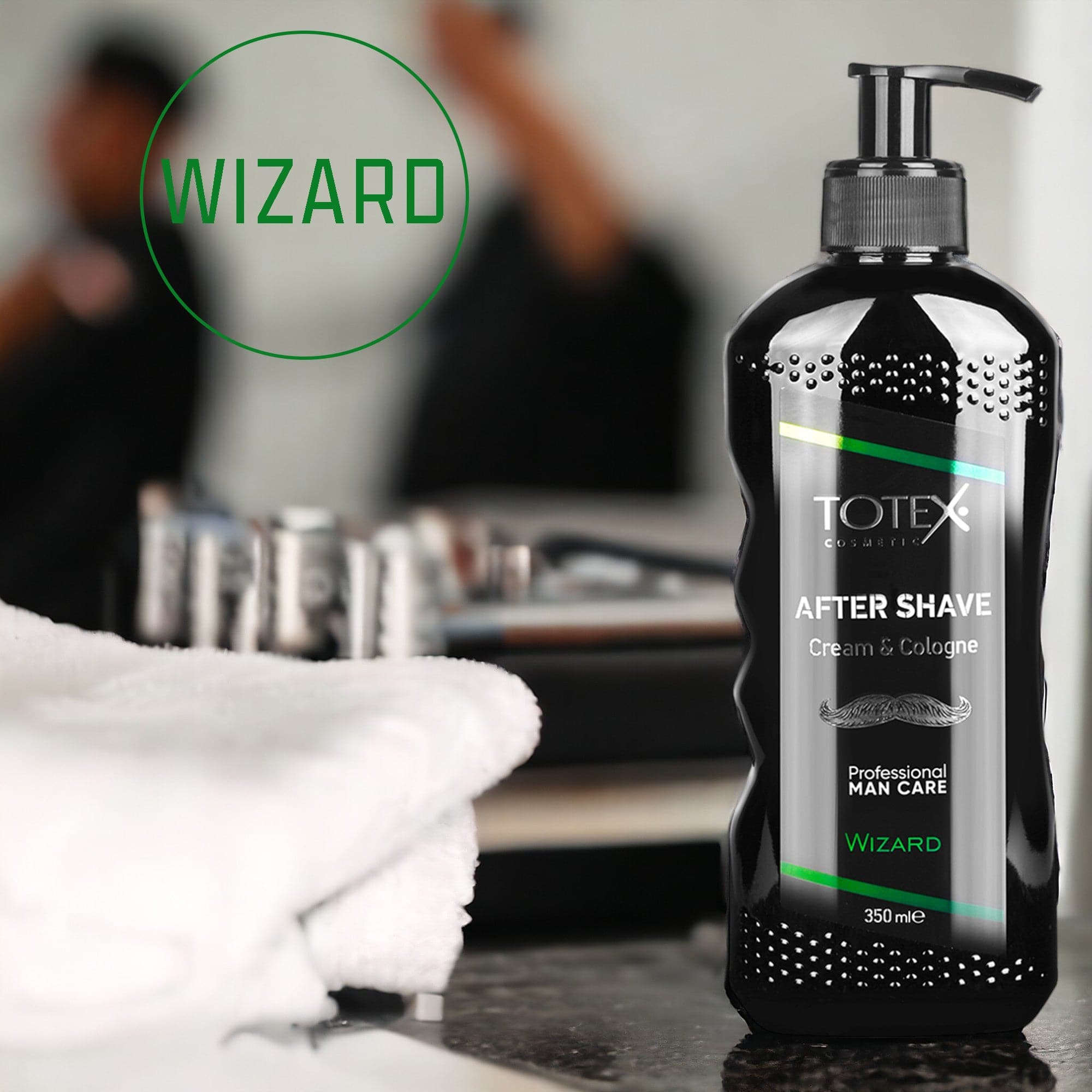 Totex - After Shave Cream & Cologne Wizard 350ml