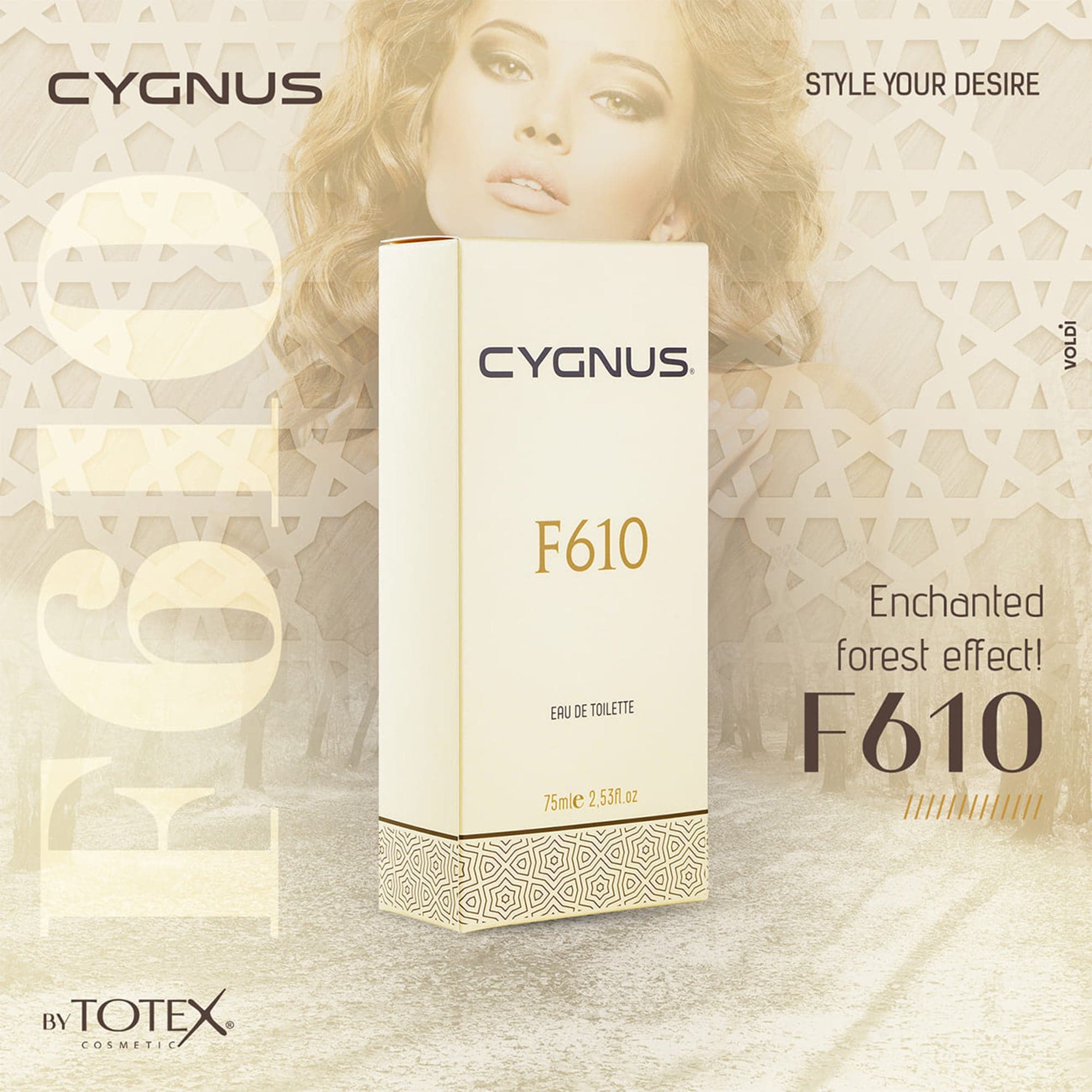 Totex - CYGNUS Eau De Toilette F610 75ml