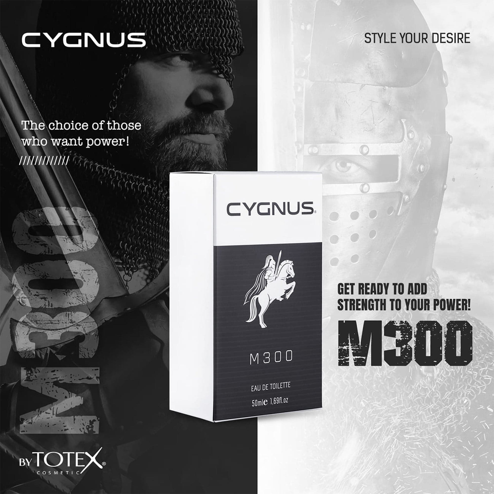 Totex - CYGNUS Eau De Toilette M300 50ml