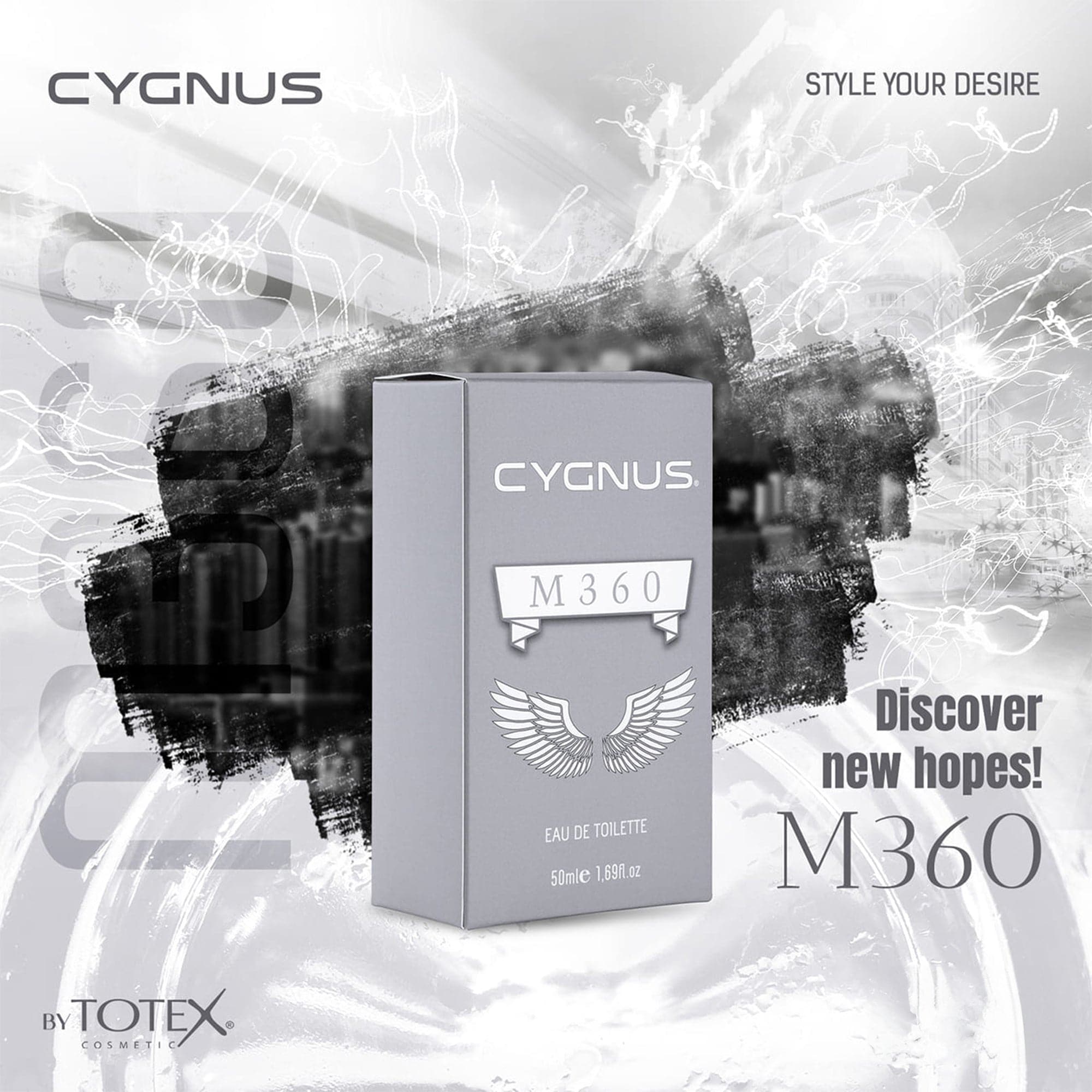 Totex - CYGNUS Eau De Toilette M360 50ml