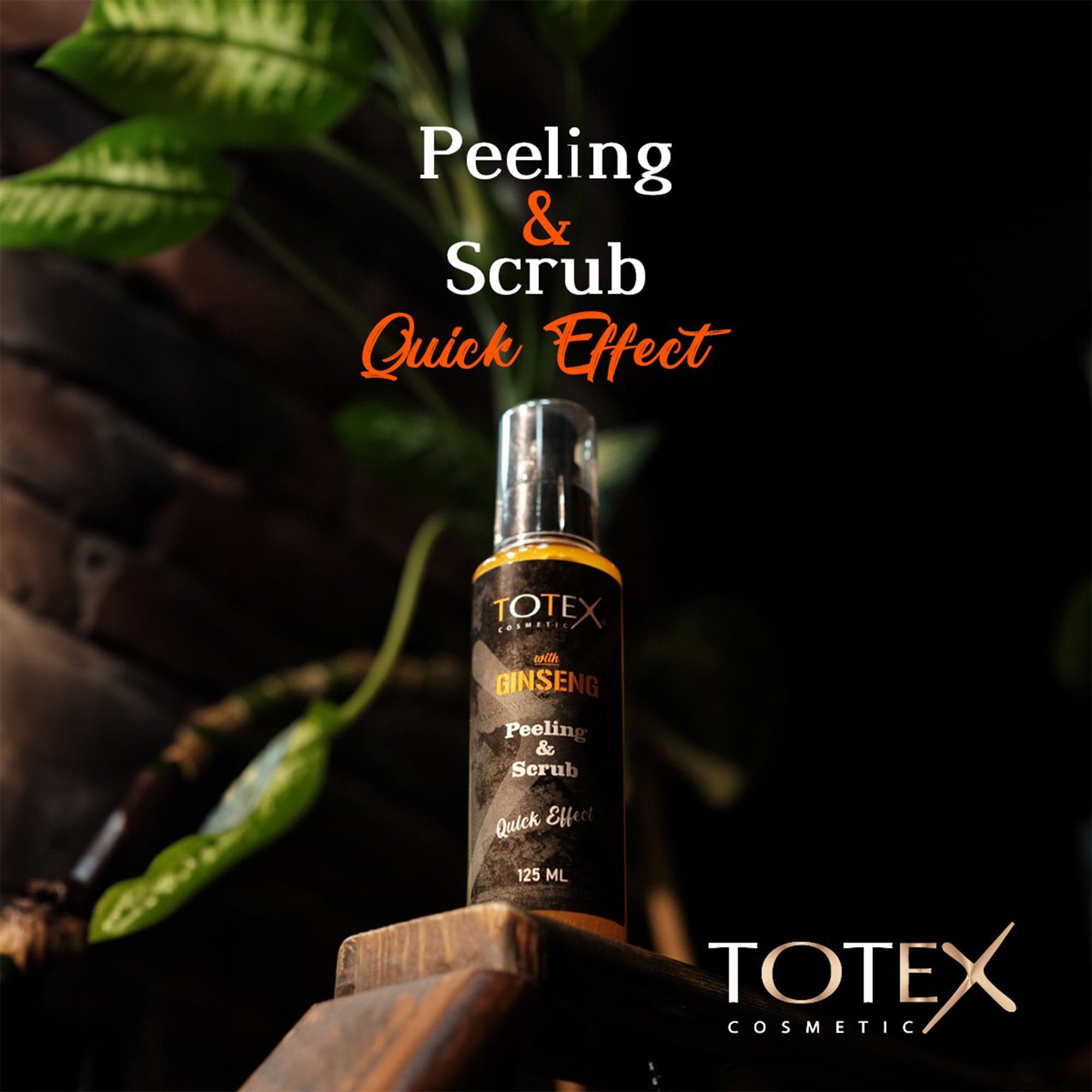 Totex - Ginseng Peeling & Scrub Gel 125ml