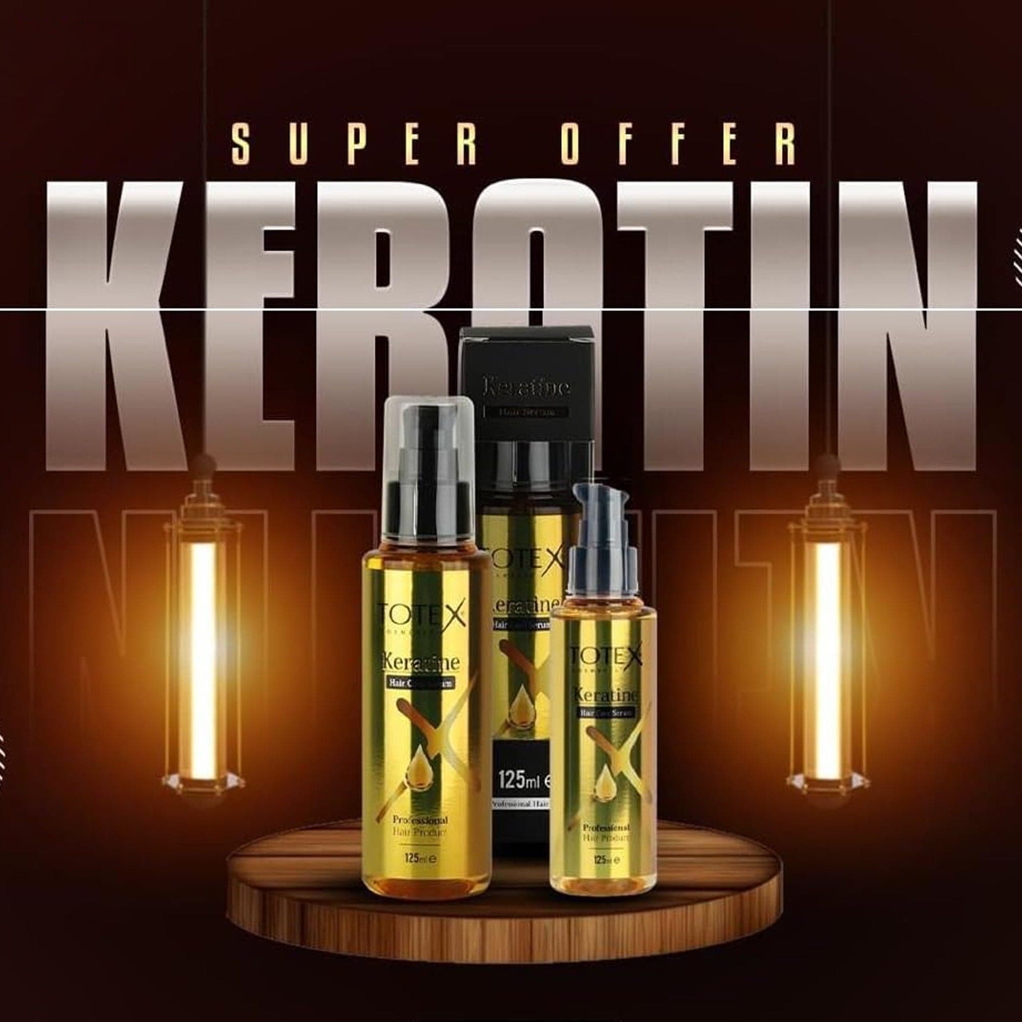 Totex - Hair Care Serum Keratin 125ml