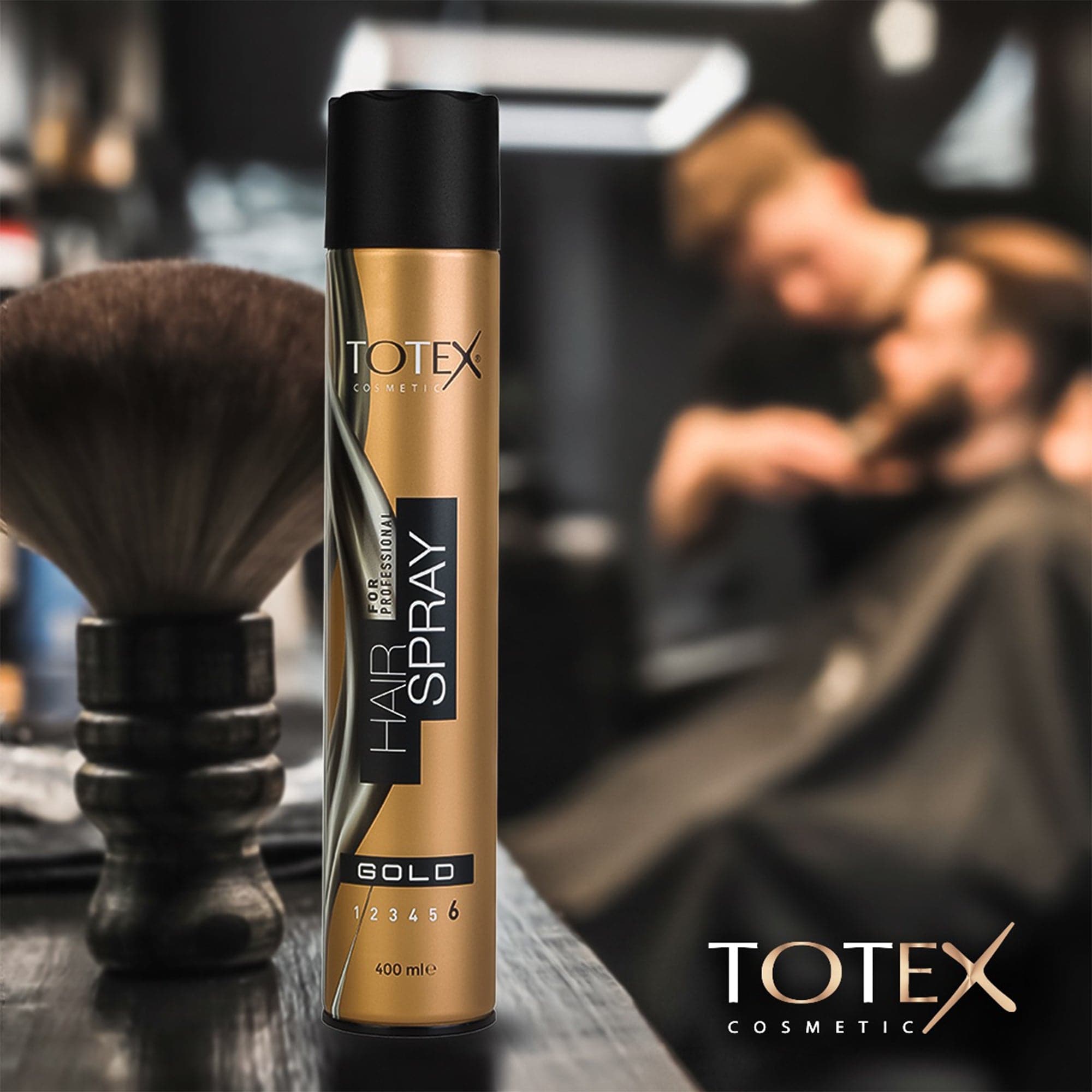 Totex - Hair Spray Gold Supreme Hold 400ml