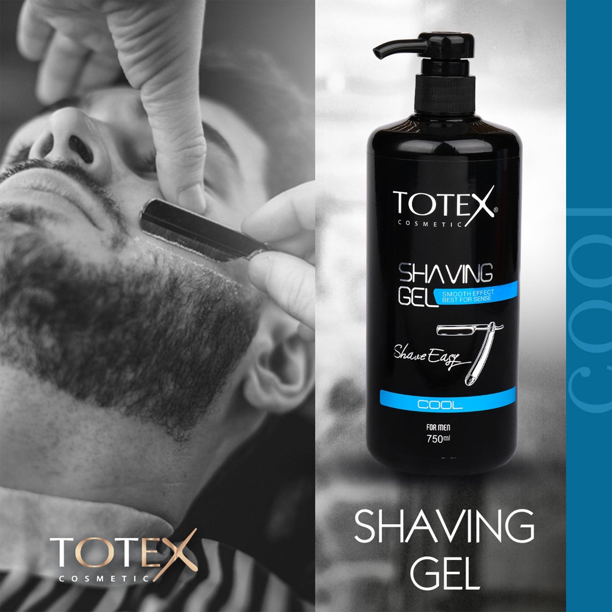 Totex - Shaving Gel Cool 750ml