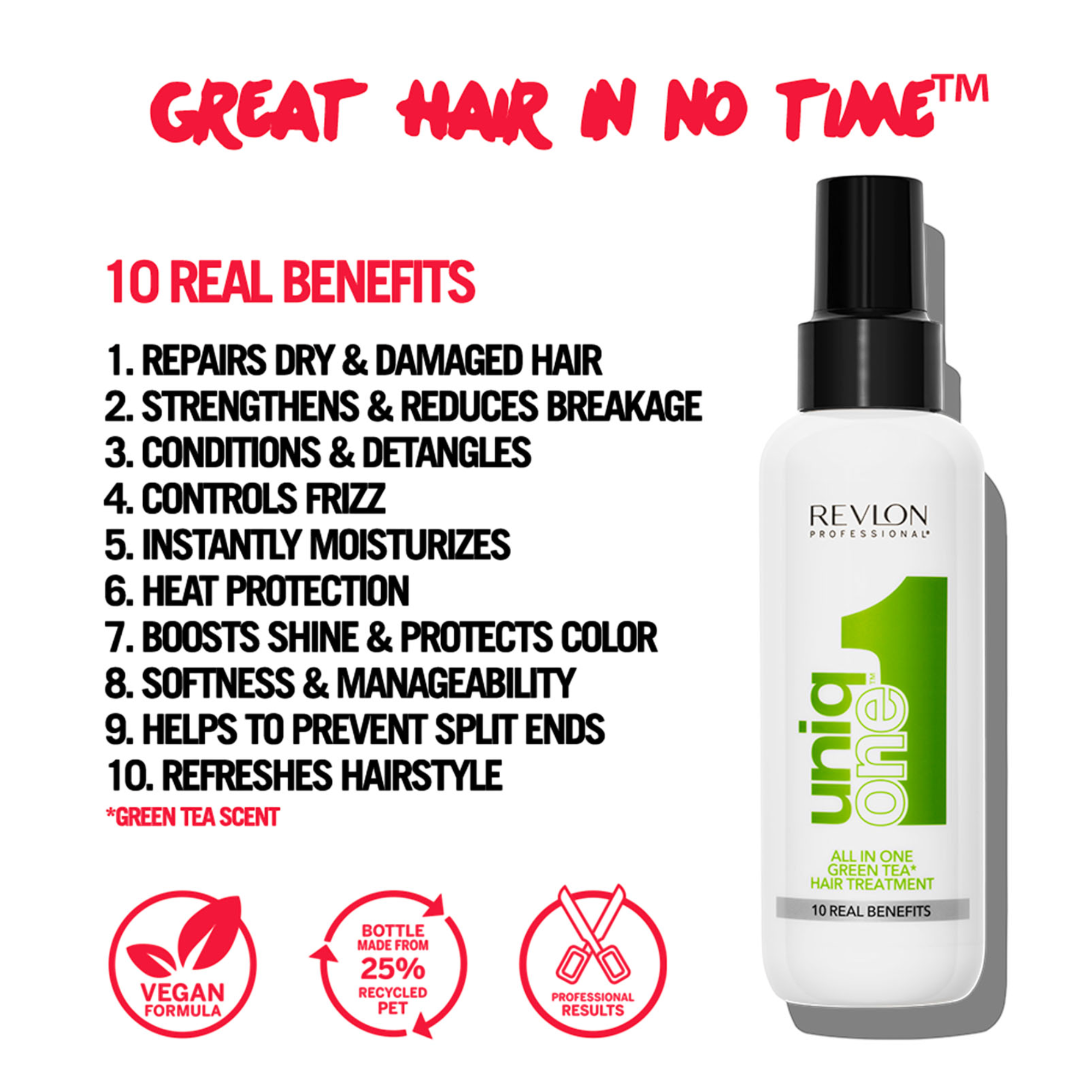 Revlon Professional - UniqOne Green Tea Hair Treatment 150ml