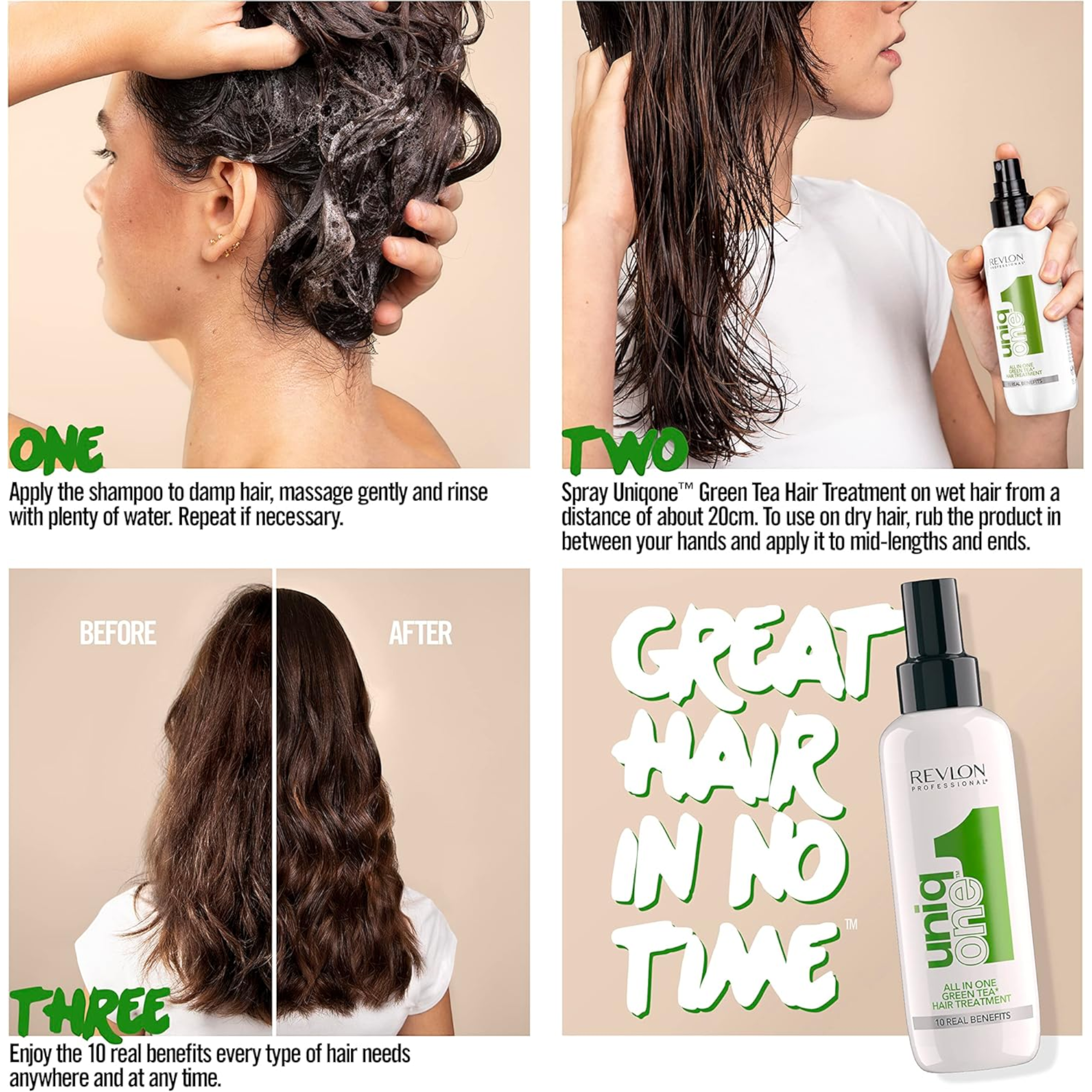Revlon Professional - UniqOne Green Tea Hair Treatment 150ml