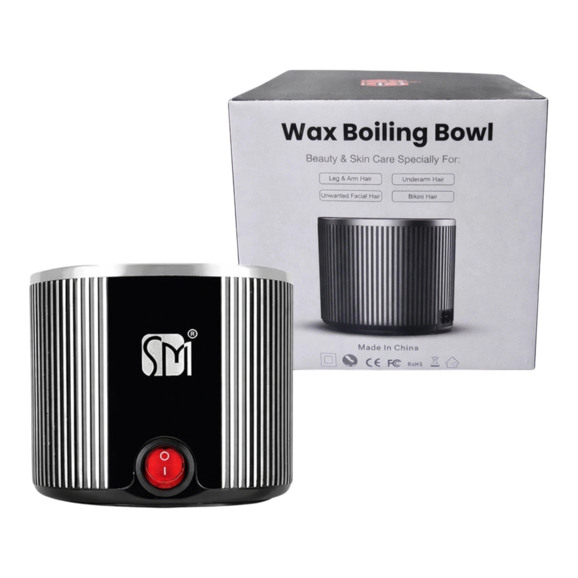 Eson - SM Electric Wax Heater Pot Black 200cc
