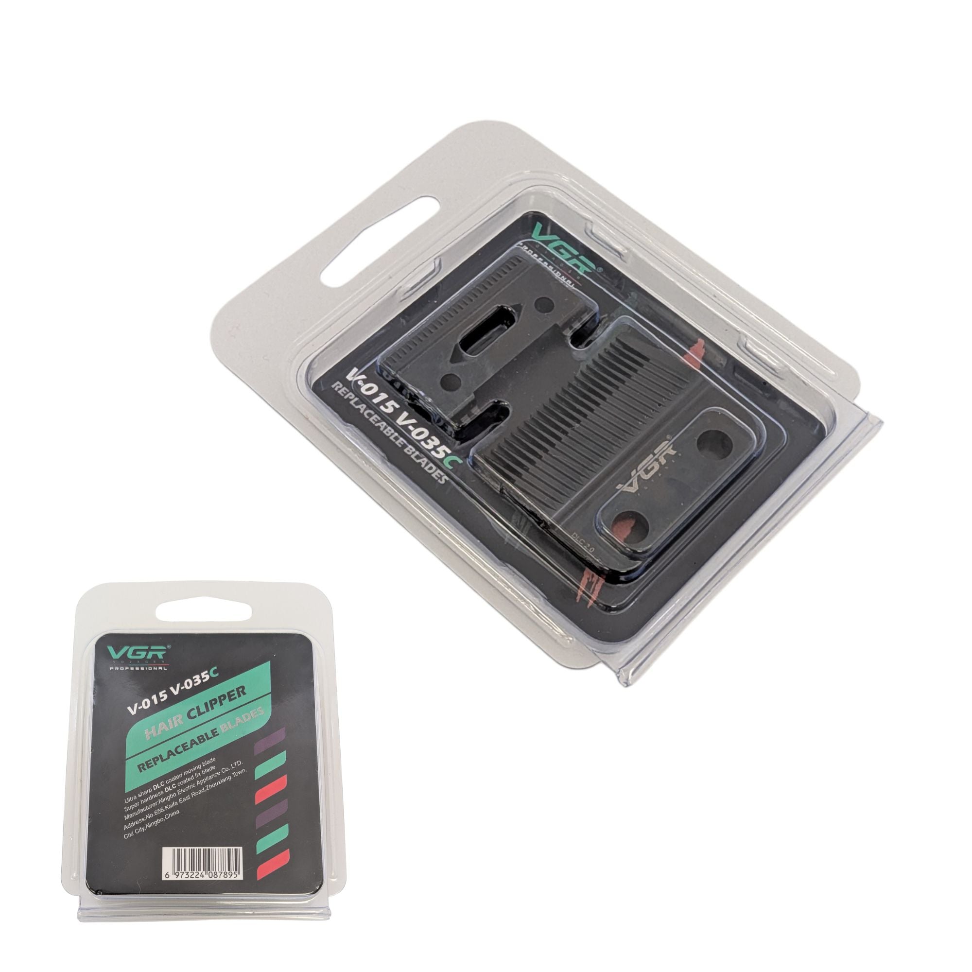 VGR - DLC Clipper Spare Blades Fits V-015 & V-035C