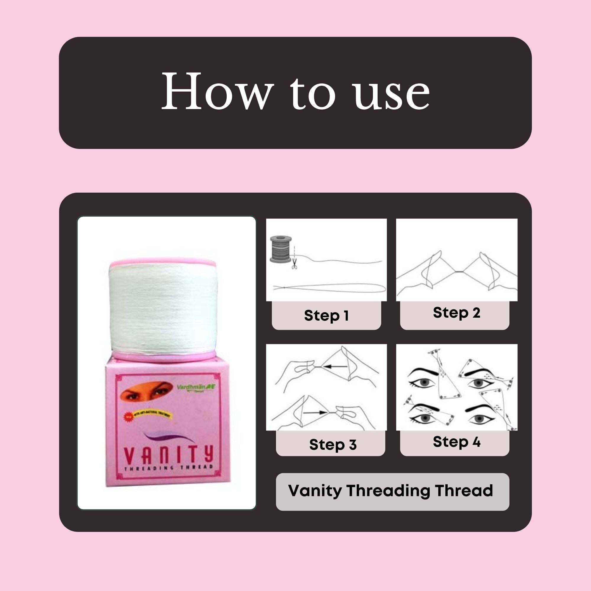 Vardhman - Vanity Anti-Bacterial Threading Thread (300m)