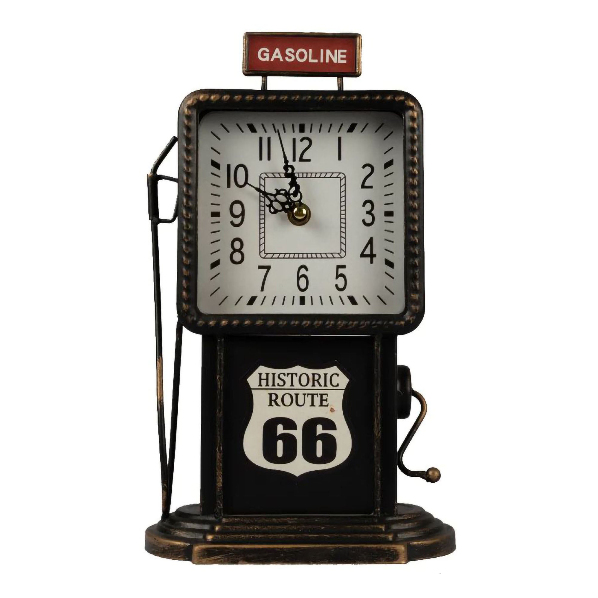 Eson - Vintage Gasoline Table Clock 30cm