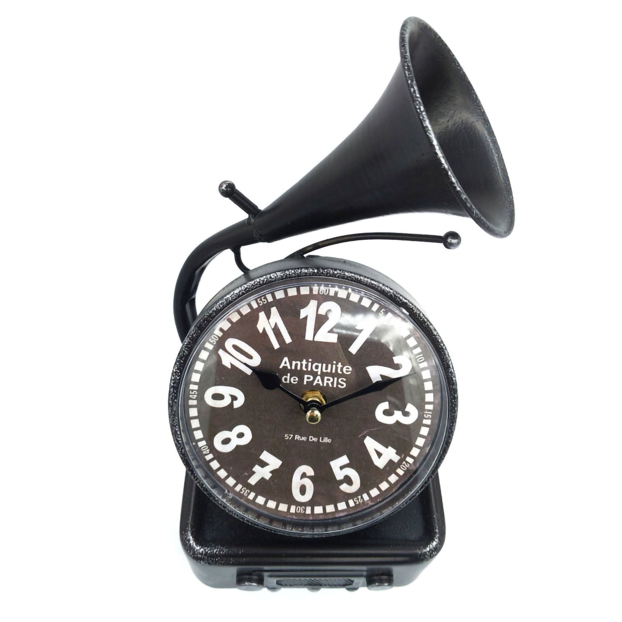 Eson - Vintage Classic Horn Alarm Clock 28cm
