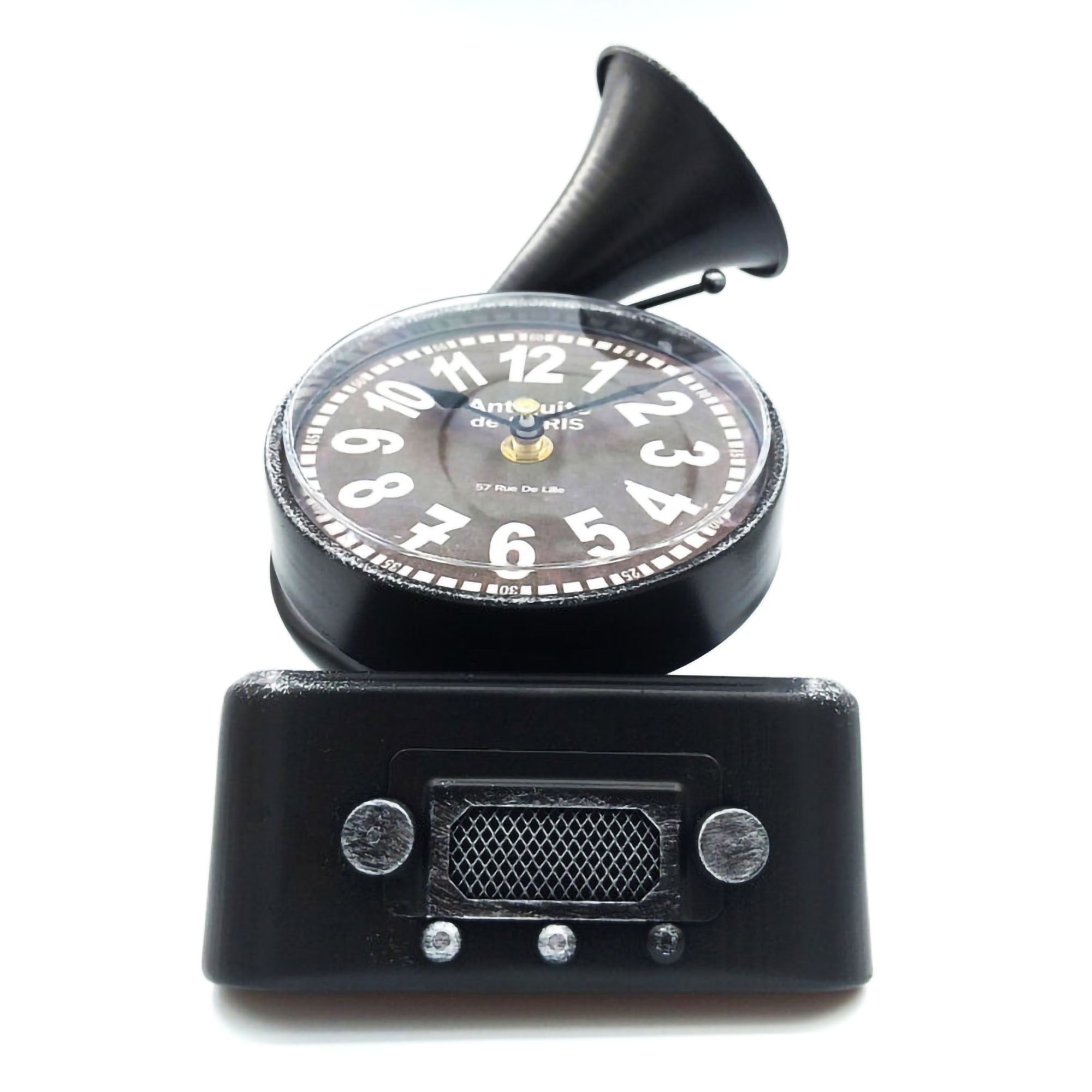 Eson - Vintage Classic Horn Alarm Clock 28cm