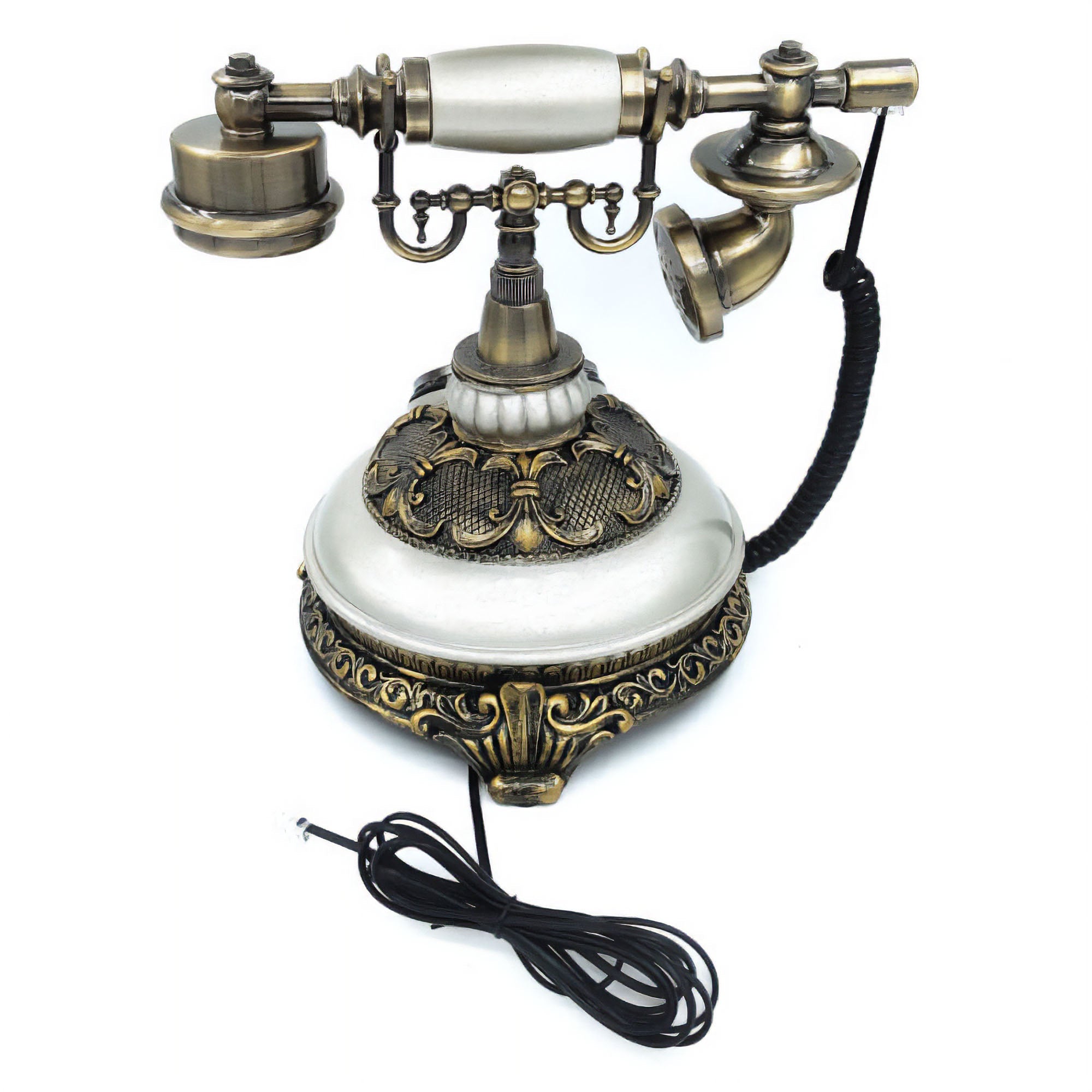 Eson - Vintage Corded Antique Dial Classic Landline Telephone