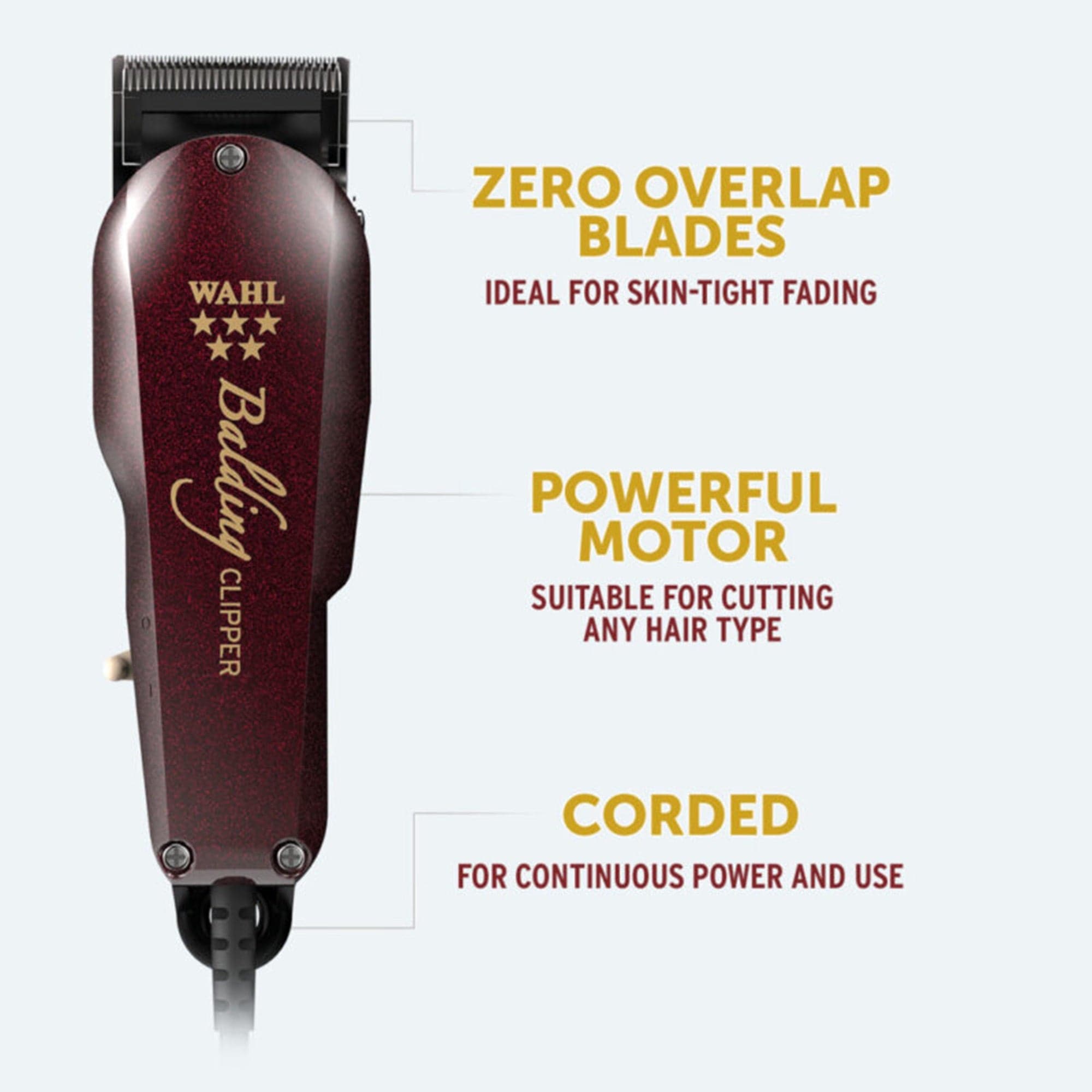 Wahl - 5 Star Balding Clipper Corded