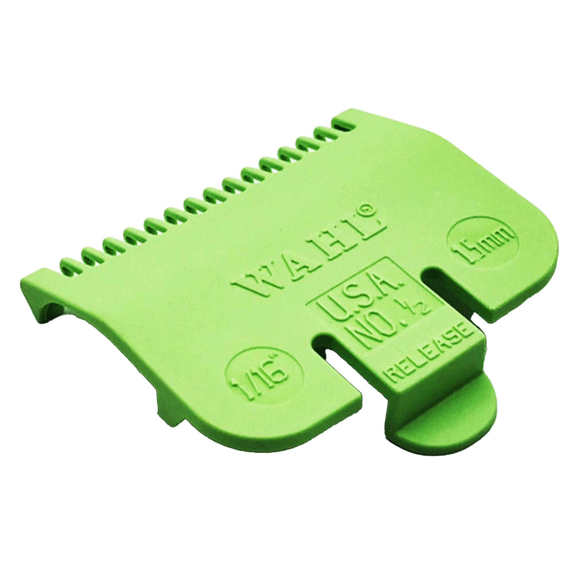 Wahl - No.0.5 Attachment Comb Guard 1.5mm Lime Green 3137-2501