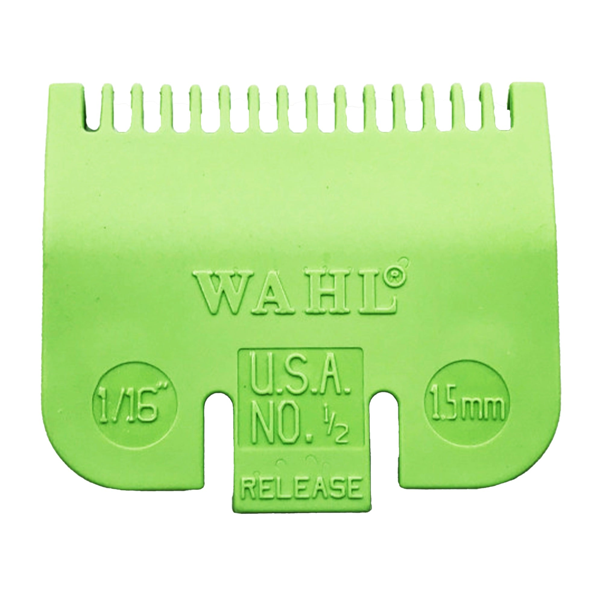 Wahl - 3137-2501 No.0.5 Attachment Comb 1.5mm Lime Green