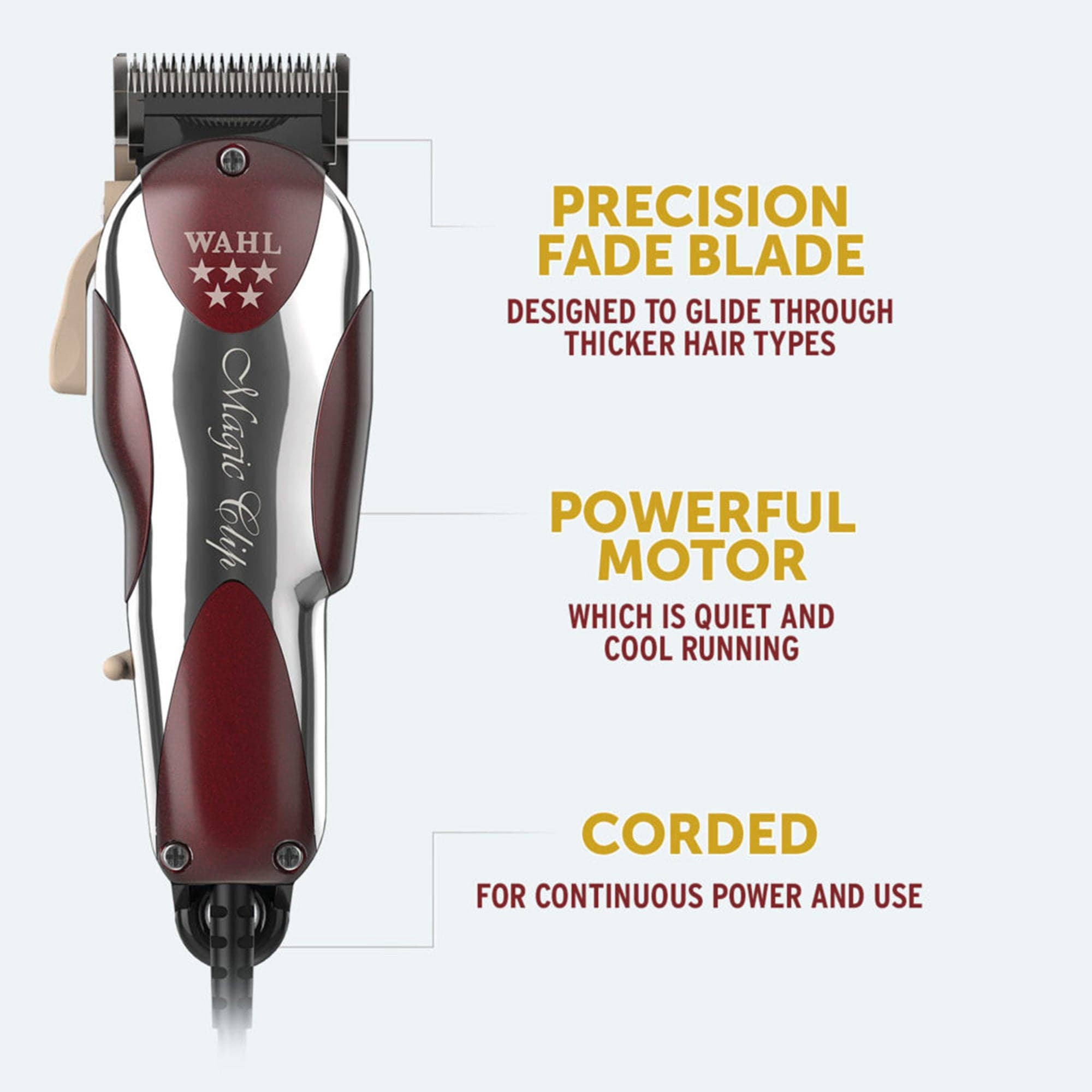 Wahl - 5 Star Magic Clip Clipper Corded