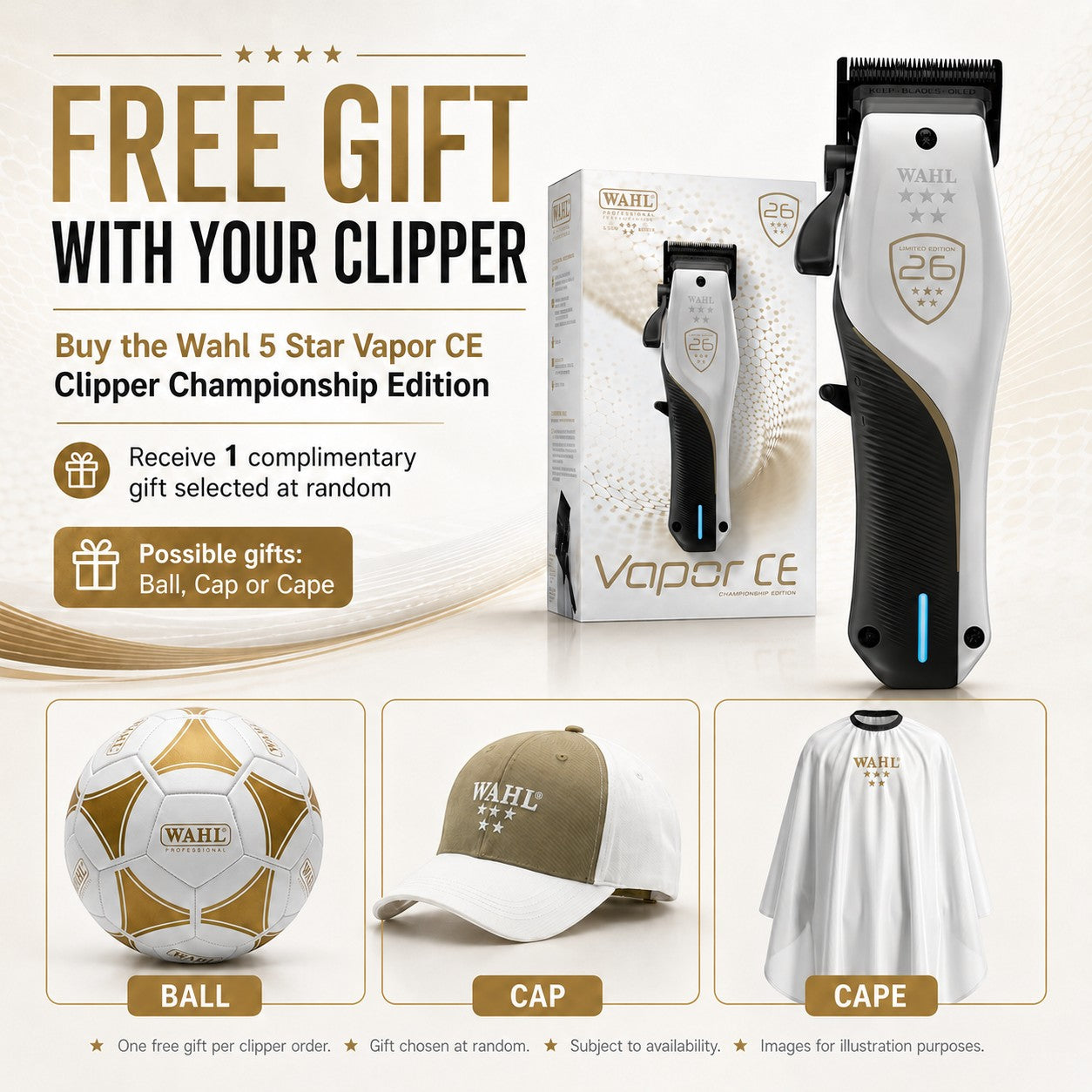 Wahl - 5 Star Vapor CE Clipper Championship Edition