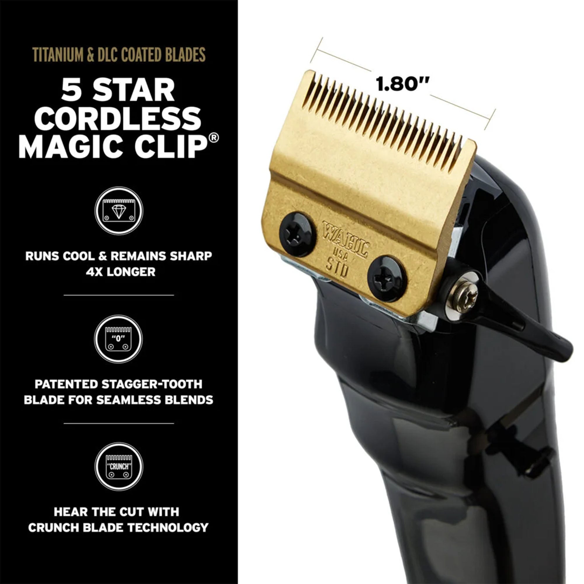 Wahl - Barber Combo 5 Star Cordless Magic Clip & Detailer Li