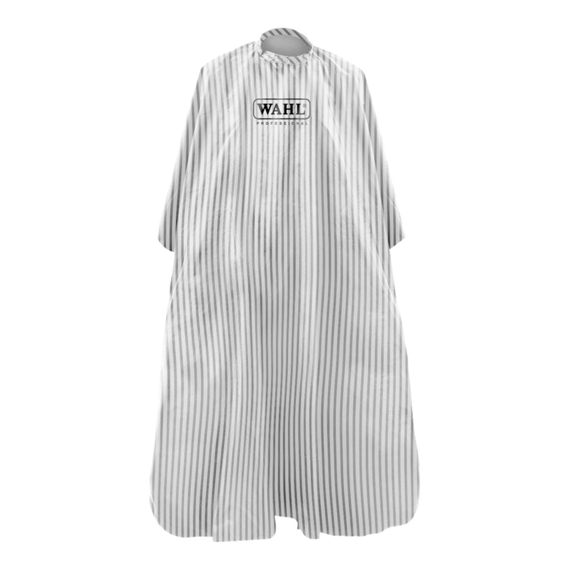 Wahl - Barber Hairdressing Hair Cutting Capes & Gowns Black & White Stripes