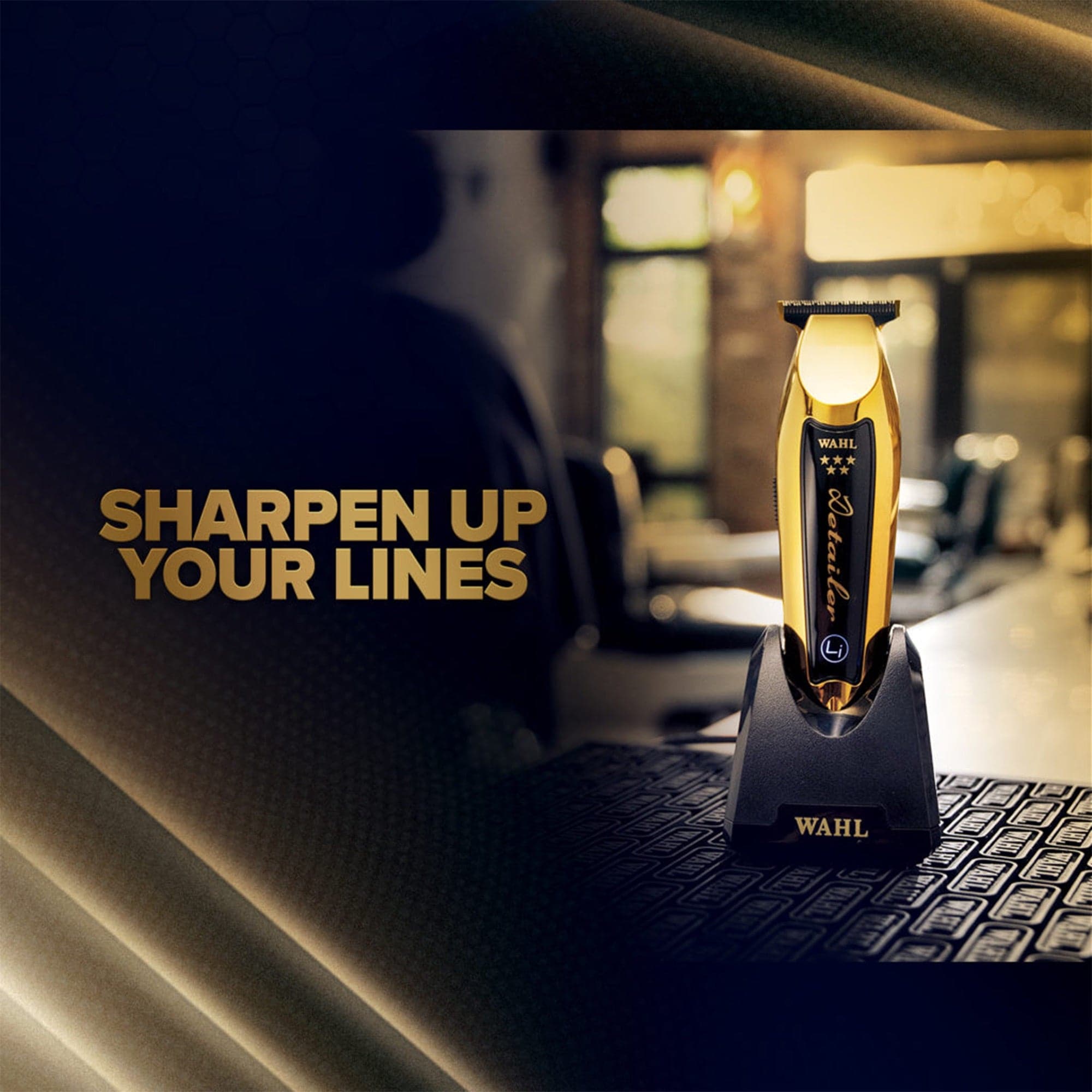 Wahl - 5 Star Detailer Trimmer Gold Cordless