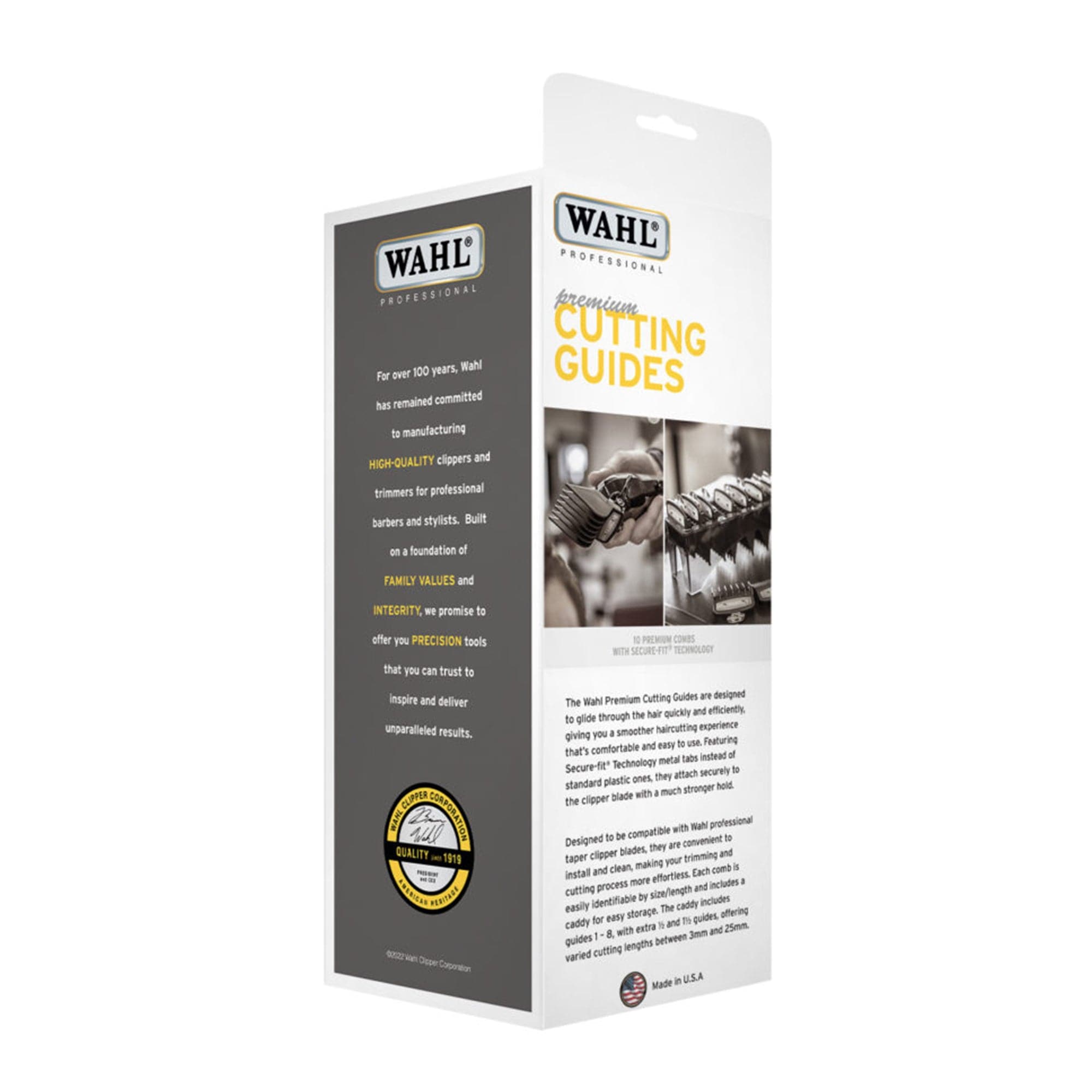 Wahl - Premium Cutting Guide Clipper Combs Guards 10pcs 3421-800