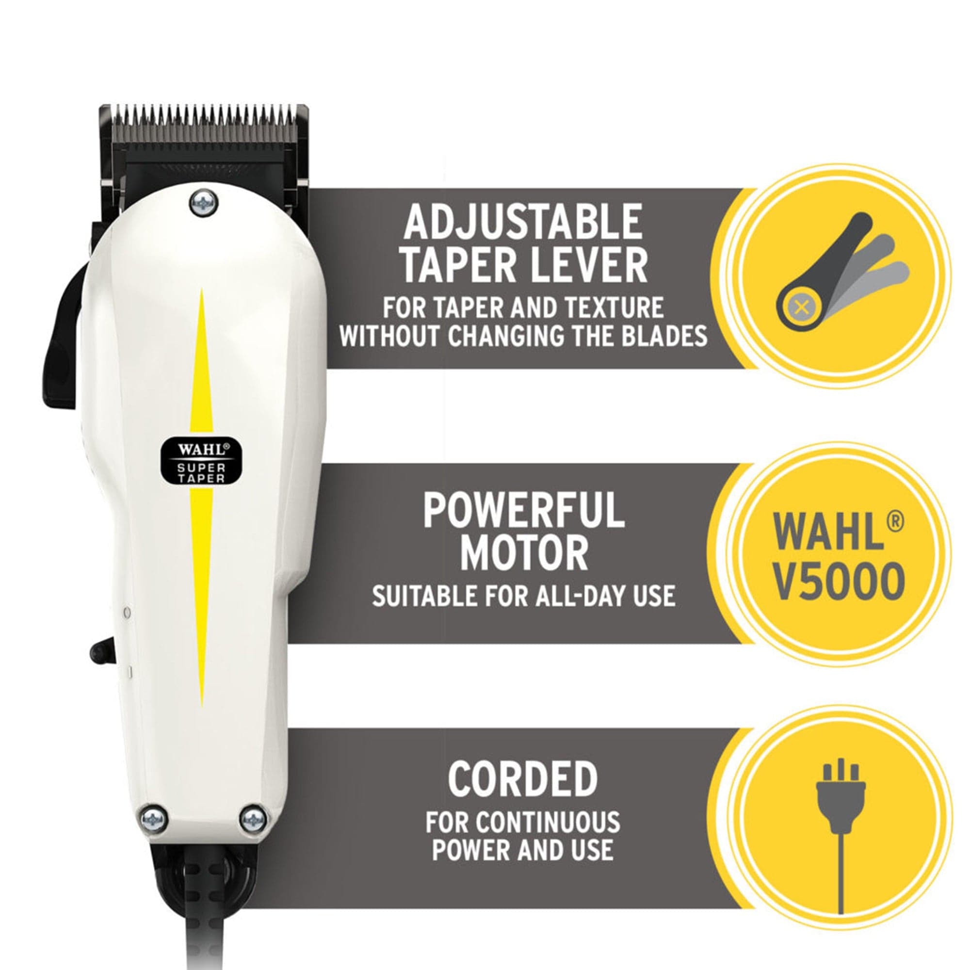 Wahl - Classic Super Taper Clipper Corded