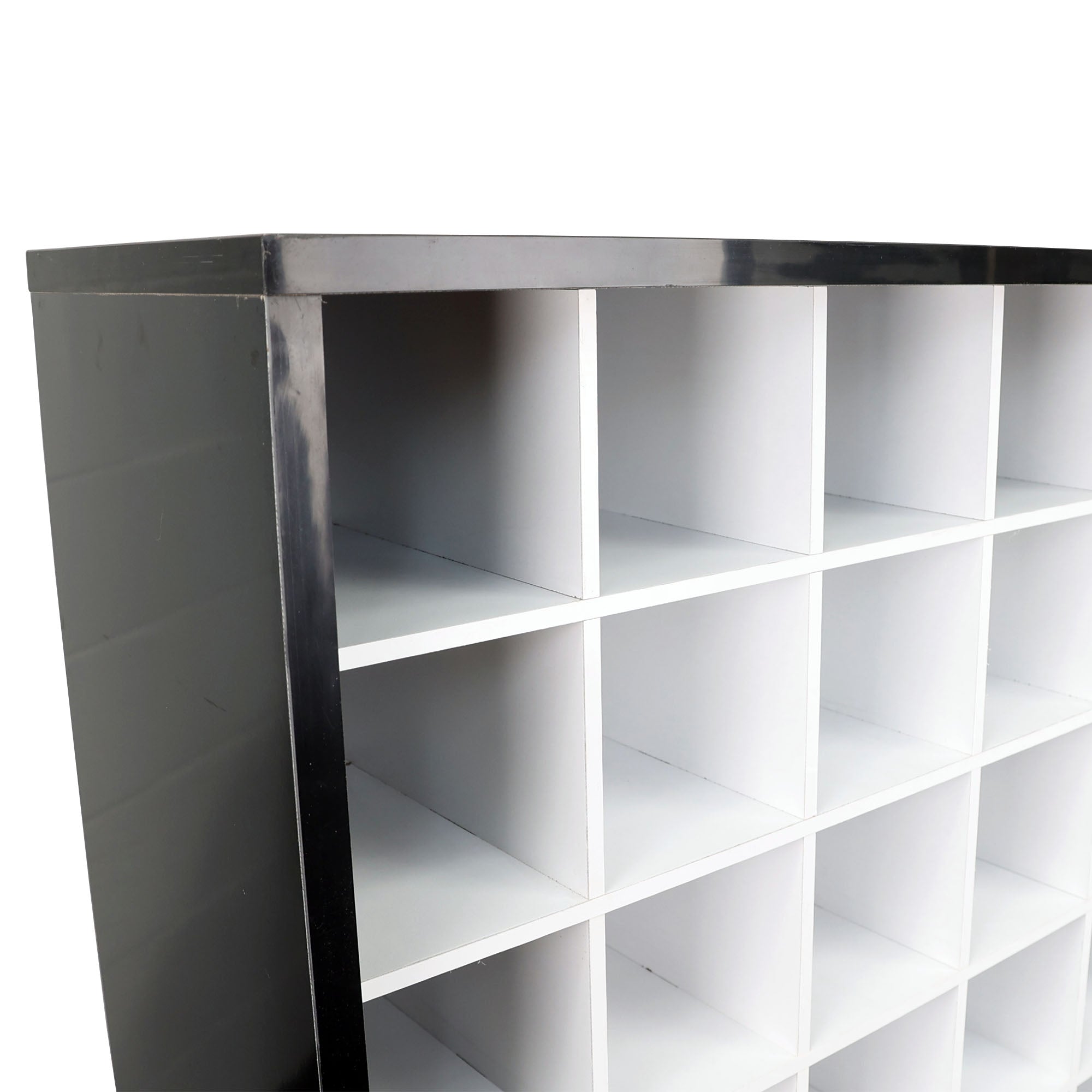 Storage Cabinet - Towel & Colour Organizer Shelf Black