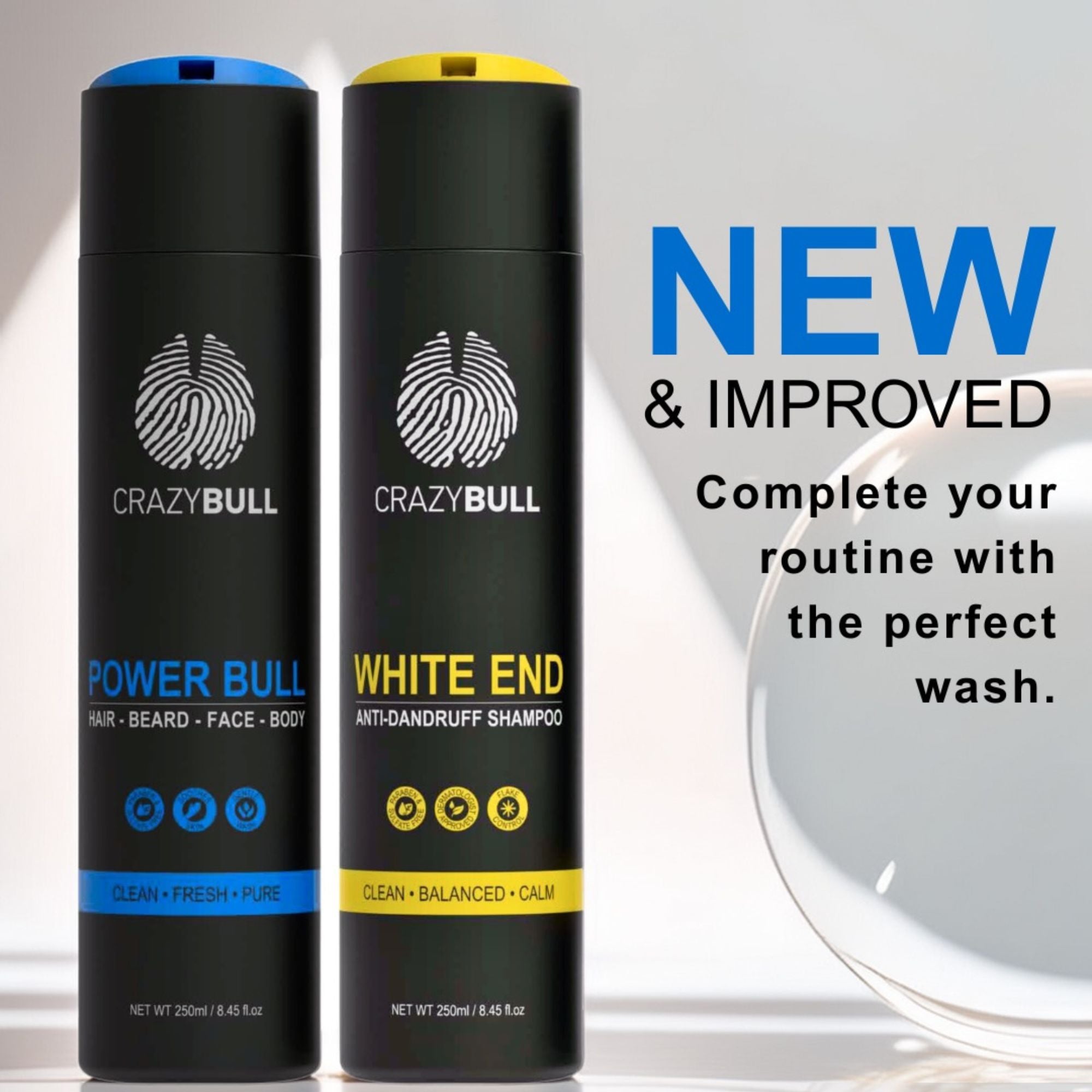 Crazy Bull - White End Shampoo 250ml