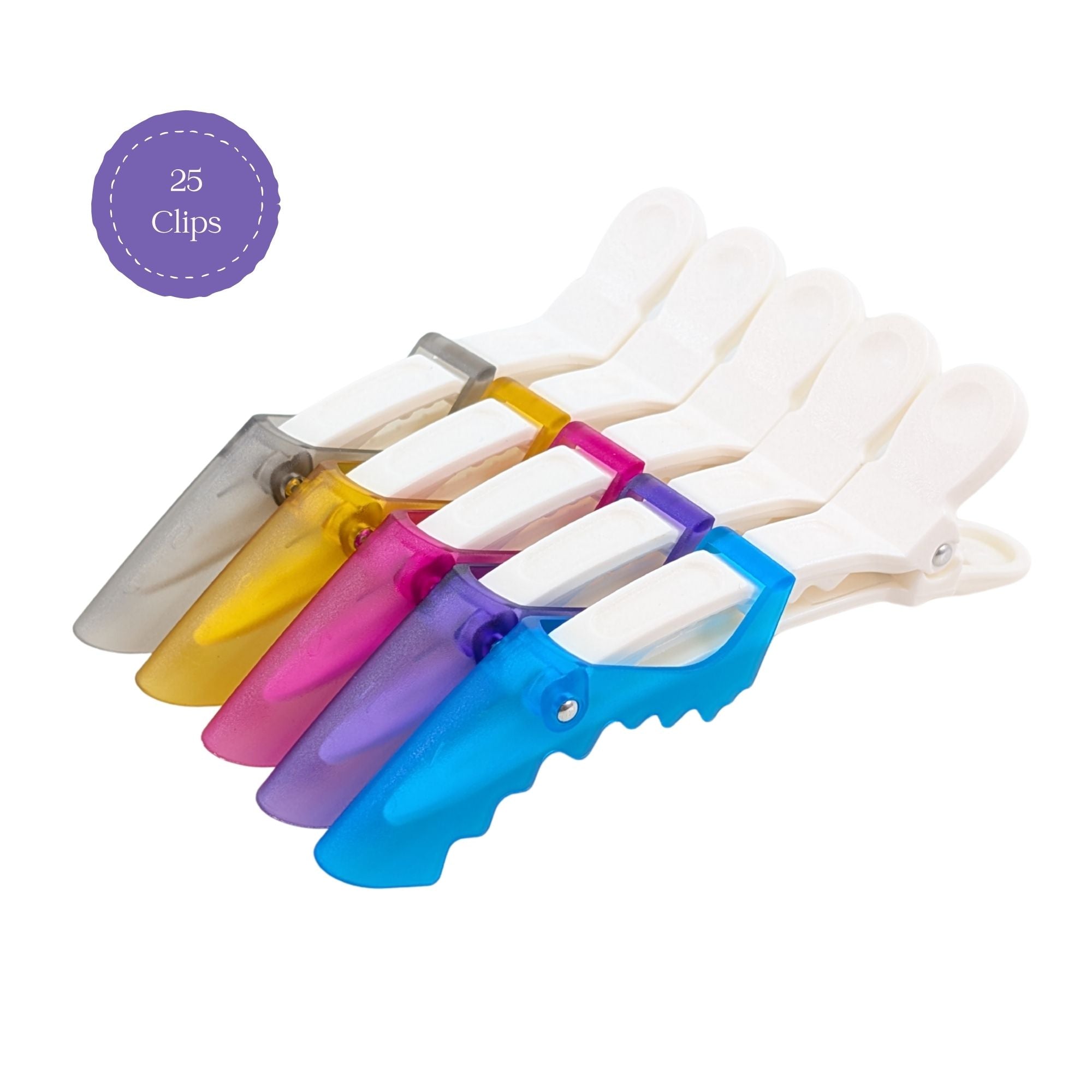 DMI Professional - Luxury Kroc Clips White 25 Clips
