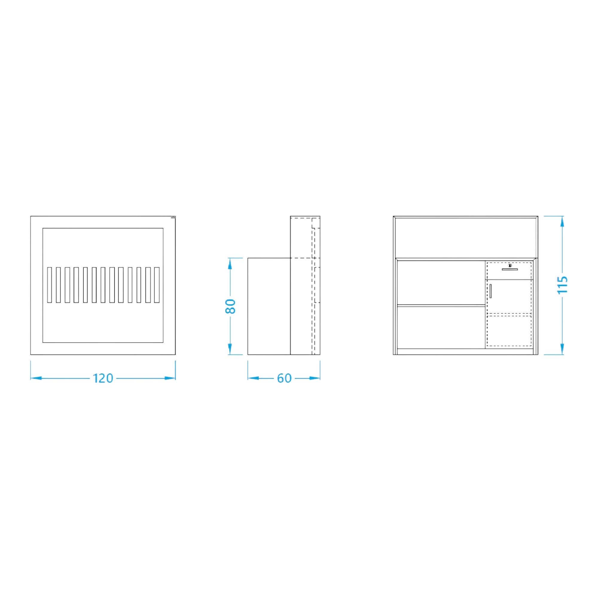 Alpeda - Window Reception Desk