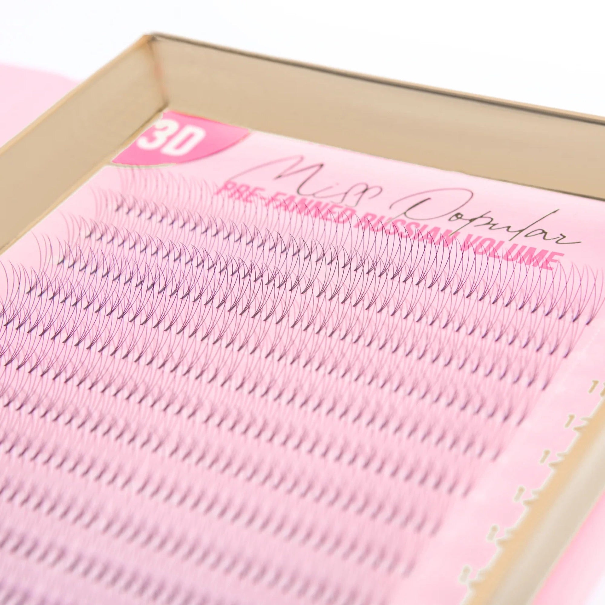 Tatti Lashes - 3D Pre-Fanned Russian Volume Lashes 0.10 XL C & D Curl (11-14mm)
