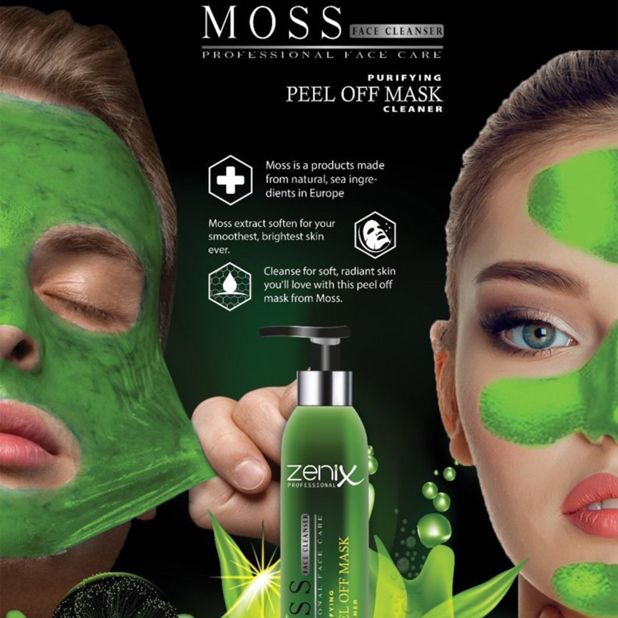 Zenix - Moss Peel Off Face Mask 130ml