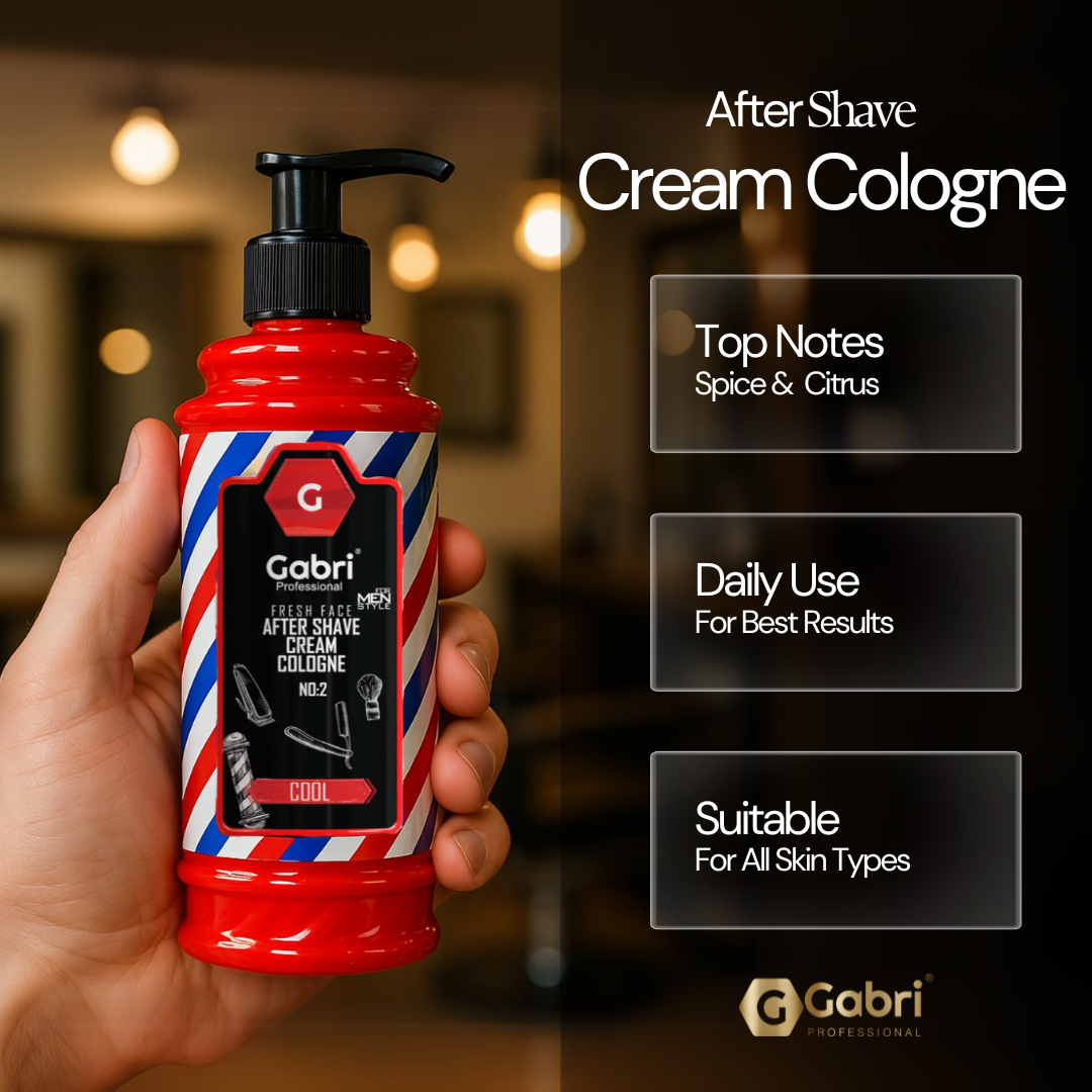 Gabri Professional - After Shave Cream Cologne No.2 Cool 400ml