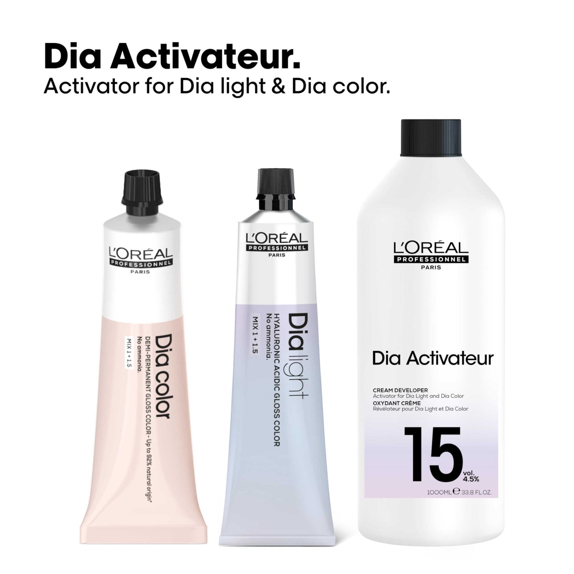 Loreal Professionnel - Dia Activator 4.5% 15 Vol. 1000ml